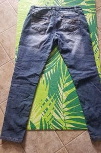 Skinny stretch jeans wall flower womens size 13